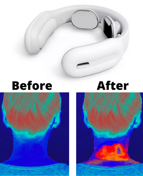 intelligent Neck Massager, Pulse Heating Physical Therapy