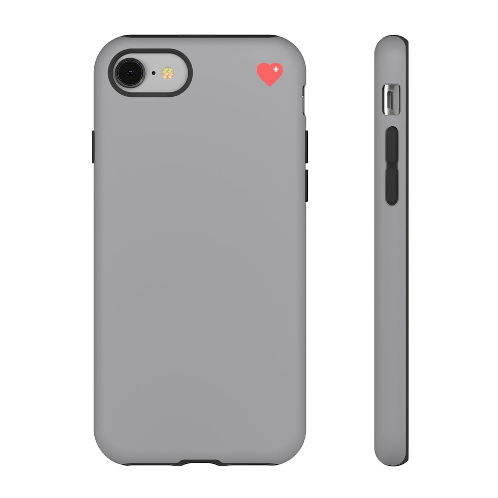 iPhone - Premium Tough Case (Grey)