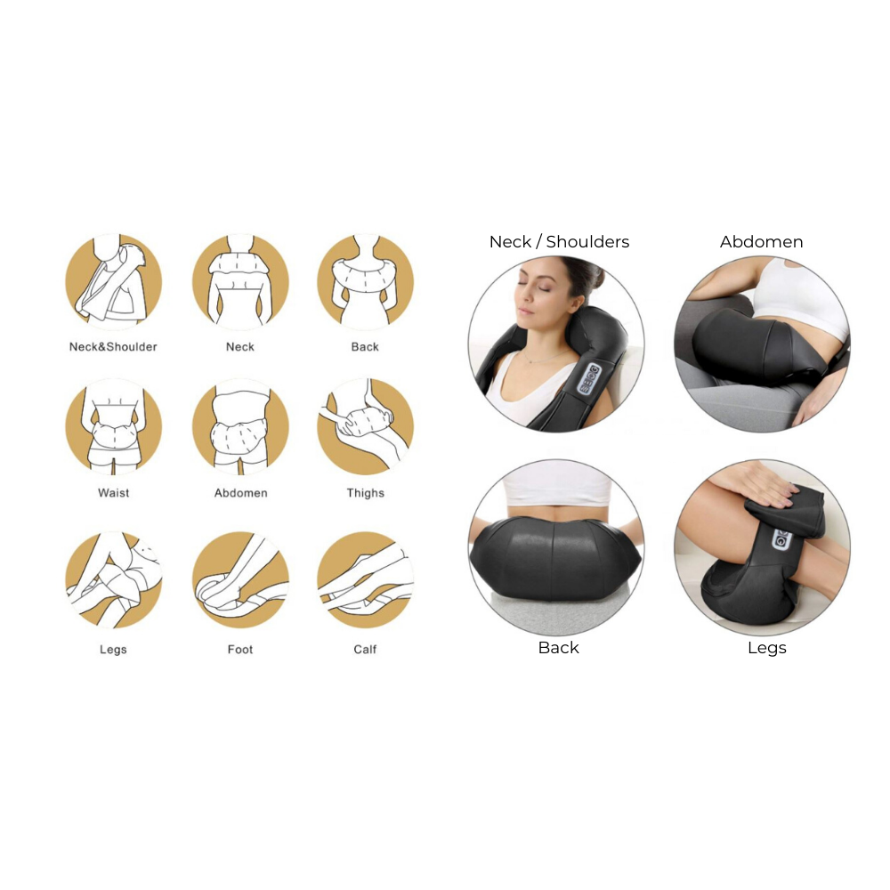 Shiatsu Full Body Massager - Healthease