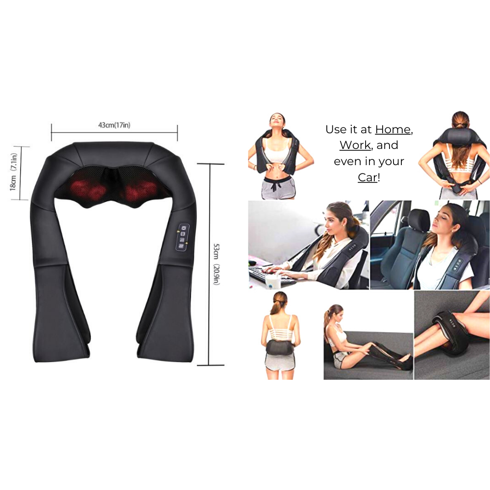 Shiatsu Full Body Massager - Healthease