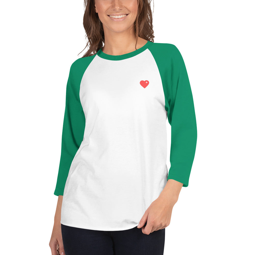 3/4 Sleeve Raglan Shirt